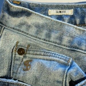 Todd Snyder Faded Blue Slim Fit Jeans
